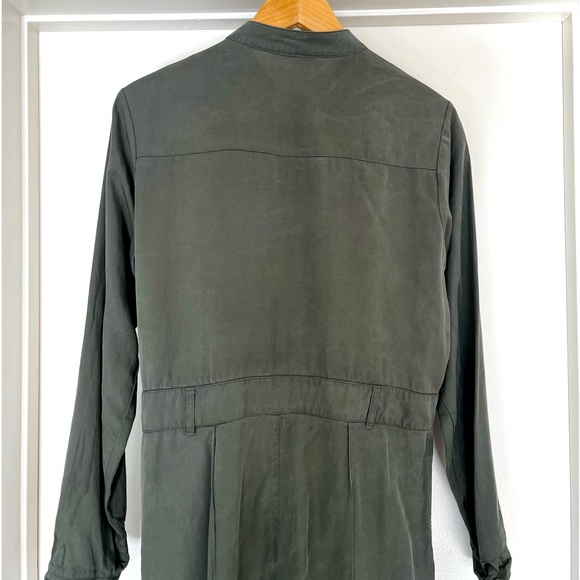 Fabletics Everleigh Woven Jumpsuit Safari Color Size Small - Picture 6 of 10